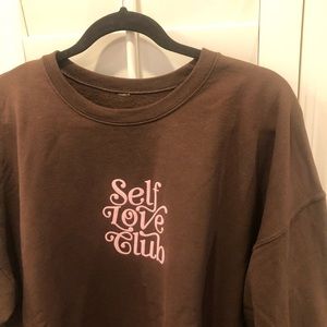 LONELY GHOST “Self Love Club” Sweatshirt